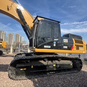 Excavadora CAT 336D 36T Usada para Canal de Riego a Gran Escala en Proyecto Hidráulico en Zona Árida - Product Image 1