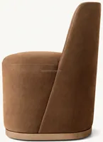 Chaises de salle à manger en cuir PU les plus populaires chaise sans bras de luxe Offre Spéciale