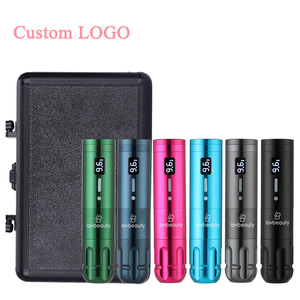 เครื่องสักโรตารี่แบบดิจิตอลไร้สาย ใช้แบตเตอรี่ สำหรับงานสักมืออาชีพ - Product Image 1