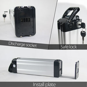 Batterie de vélo électrique Silver Fish E-Bike 24v 36v 48v 10ah 15ah 17.5ah 20ah 25ah 1000W Lithium-ion <span class=keywords><strong>18650</strong></span> Pack de batterie pour vélo électrique - Product Image 4