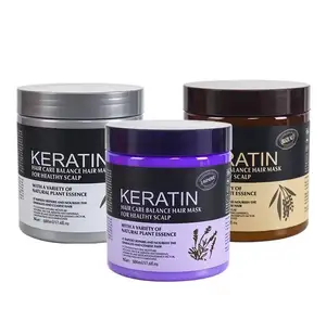 Lavendel Brazilië Moer Essentie Haar Voedende Reparatie Manische Zacht Haar Behandeling Crème Keratine Haarmasker 1000Ml