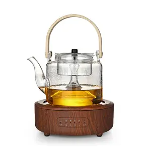 220V akıllı elektrikli çömlek <span class=keywords><strong>soba</strong></span> çay <span class=keywords><strong>soba</strong></span> <span class=keywords><strong>4</strong></span> vites ayarı çay makinesi su kaynama <span class=keywords><strong>soba</strong></span> Mini indüksiyon ocak ev 800W - Product Image 1