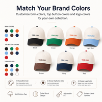 Casquette de baseball personnalisée à 6 panneaux en toile, vente en gros, avec logo brodé 3D, patch latéral, structurée, OEM, ajustable, en coton, avec lettres courantes