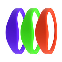 Bracelet NFC de paiement DTB-SW18, bracelet intelligent réutilisable pour billets, bracelet en silicone RFID UHF