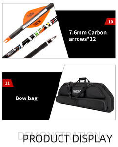 LWANO Archery – Nouvel ensemble de chasse en plein air de haute qualité avec arc composé et équipement Pango – Kit avancé d'arc à poulies – Nouveau design C - Product Image 6