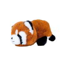 2025 nouveauté vente chaude panda rouge mignon en peluche réversible panda rouge se transforme en un panda en peluche Double face dessin animé poupée jouets