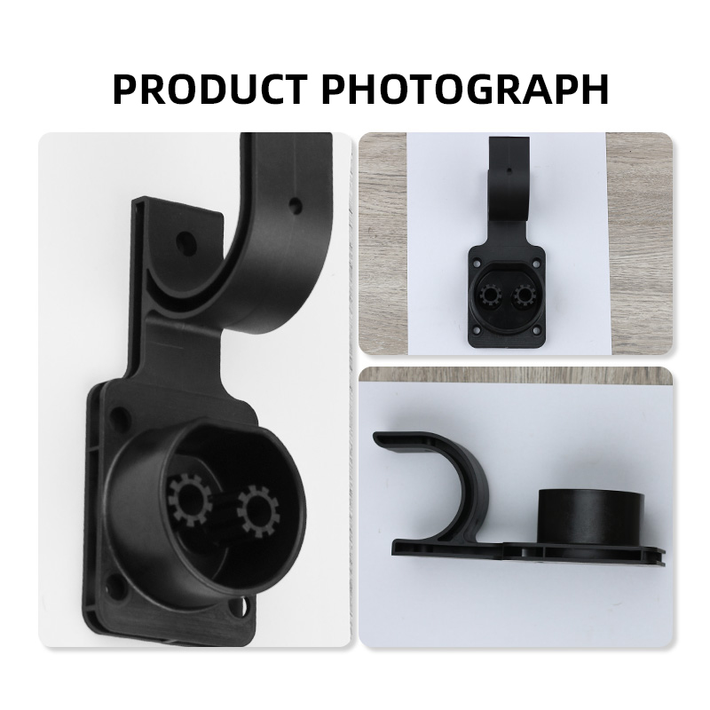 Набор крючков для зарядки электромобилей высокого качества с держателем IEC 62196 Type2 для зарядных кабелей EV маленького размера с винтами