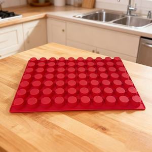 Molde de Silicona Ecológico para Caramelos y Chocolate con 70 Cavidades en Forma de Bola, Herramienta para Pasteles de 2 cm, Muestra Gratuita de Fábrica - Product Image 3