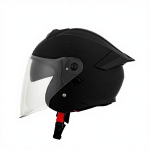 Casque de moto électrique DOT pour hommes et femmes, chaud pour <span class=keywords><strong>l</strong></span>'hiver, universel quatre saisons, design intégral - Product Image 2