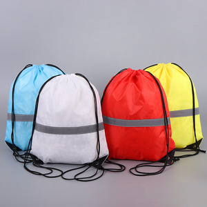 Sac à cordon grande capacité sac à dos à cordon - Product Image 5