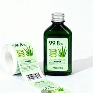 Tùy chỉnh in ấn không thấm nước mỹ phẩm logo tự dính Vinyl CuộN chai bao bì nhãn tùy chỉnh dán - Product Image 1