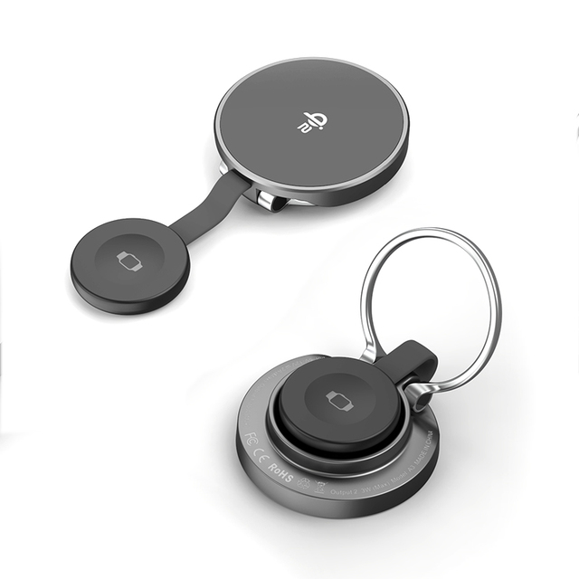2025 Trending Qi2 15W Magnetic Wireless Charger 2-in-1 Phone Holder for iPhone & Smart Watch
