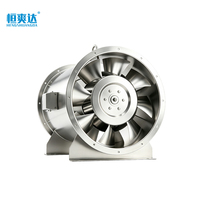 Ventilateur axial d'extraction de fumée SWF en acier inoxydable 304 316L pour bâtiment, tunnel, garage souterrain, ventilation des fumées - neuf