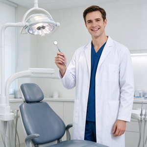 Camice da Laboratorio Bianco Unisex a Maniche Lunghe, Uniforme Medica per Uso in Laboratorio e Clinica, Prodotto in Cina - Product Image 6