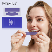 Tratamiento de tiras blanqueadoras de dientes afrutado Logotipo privado avanzado sin peróxido Uso en el hogar Tira blanqueadora Dientes