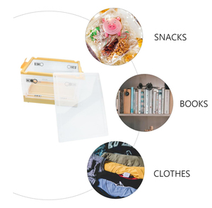 Wholesale Custom Plastic Rectangle Stackable Foldable Large Capacity Household Portable <b>Clothes</b> & Toys Organizer Storage <b>Boxes</b> - Product Image 5