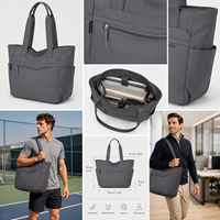Sac fourre-tout grande capacité personnalisé avec logo, multi-poches, imperméable, sac à bandoulière, sac de voyage, sac de sport, sac à main OEM/ODM