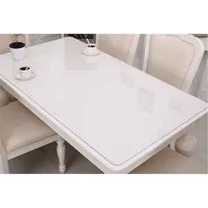 Transparente PVC-Tischdecke für Haus und Restaurant, klare Tischdecke, weich und flexibel, Top-Verkauf