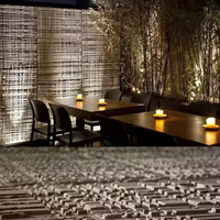 Panneaux décoratifs souples et flexibles en matériau MCM Magic Stone, fins et légers, pour la découpe de bois et la décoration de salles.