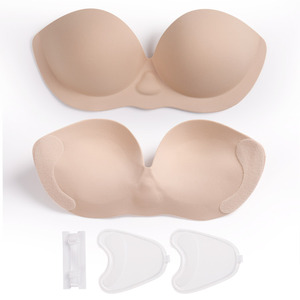 XB171 Soutien-gorge gonflable réutilisable sans bretelles et sans dos pour petites poitrines, effet push-up instantané - Product Image 1