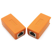 Kit Penguji Kabel Jaringan Rsrteng untuk RJ45, Cat5, Cat6, 5E, 6E, Mengukur Panjang, Lokasi Kesalahan Kotak Host/Tester, Sirkuit Pendek
