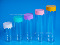 Botol Plastik PET 500ml Berkualitas Tinggi, Dapat Digunakan Kembali, Tertutup Rapat, Kosong, untuk Bunga, dengan Tutup Tekan & Putar, Hot Stamping
