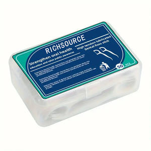 Raccogli filo per filo interdentale per prodotti per l'igiene orale per adulti confezione di plastica materiale per uso alimentare - Product Image 1