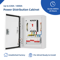 Armoire de distribution électrique basse tension à trois niveaux pour chantier de construction