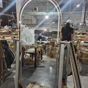 Ensemble de meubles de salon de coiffure de haute qualité au design moderne, ensemble d'équipements rose avec des chaises de shampooing, ensemble de meubles de salon de coiffure - Product Image 6