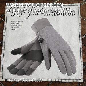 Hot Sale Touch Smartphone <b>Gloves</b> Thermal Lining Winter <b>Warm</b> Sports Outdoor Cycling Ski <b>Gloves</b> - Product Image 2