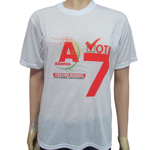 Camiseta de Manga Corta Unisex para Campaña Electoral, Personalizada con Impresión, Precio Bajo, Venta al Por Mayor del Fabricante 2025, Sudáfrica - Product Image 6