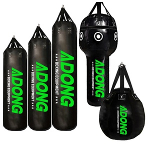 <span class=keywords><strong>Sac</strong></span> <span class=keywords><strong>de</strong></span> frappe <span class=keywords><strong>de</strong></span> boxe et <span class=keywords><strong>de</strong></span> Muay Thai robuste et durable pour l'entraînement, avec logo personnalisé en usine - Product Image 1
