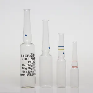 1ml 2ml 5ml 10ml Medizinische und pharmazeut ische Glas ampulle und leere Glas ampulle