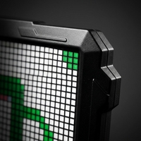 Accessoires pour configuration de jeu, écran d'affichage d'animation DIY, pixel art, panneau matriciel RGB portable, panneau LED personnalisable, cadeau pour les joueurs