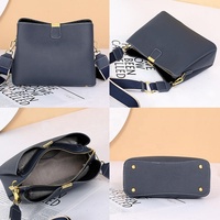 Vente en gros de fourre-tout en cuir véritable pour femmes populaires Sac à main seau de luxe pour femmes Sac à bandoulière décontracté à la mode pour dames