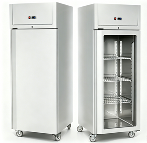 Refrigerador Comercial Vertical <span class=keywords><strong>de</strong></span> Una Puerta Personalizable, Venta Directa <span class=keywords><strong>de</strong></span> Fábrica, Enfriador <span class=keywords><strong>de</strong></span> Temperatura Única con Enfriamiento Directo - Product Image 1