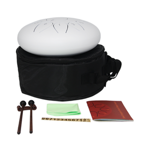 Tambour à langue en acier de 10 pouces à 13 notes, artisanat exquis de qualité supérieure, idéal pour les cadeaux de fêtes, la décoration intérieure et l'espace zen - Product Image 5
