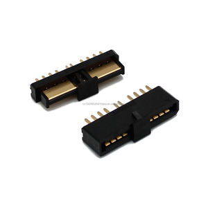 Connettori Prolanv PDC1310B0001/PDC1210B0001 ad alta corrente 50A Maschio/Femmina, 2 pin di alimentazione, 4 pin di segnale, in rame nero e plastica resistente alle alte temperature - Product Image 3