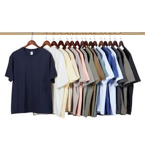 เสื้อยืดครอปผ้าฝ้ายโอเวอร์ไซส์ของ TKAN224เสื้อยืดรัดรูปสำหรับผู้ชายเสื้อโอเวอร์ไซส์ผ้าคอตตอนโอเวอร์ไซส์ฤดูร้อนโลโก้ออกแบบได้ตามต้องการ - Product Image 1