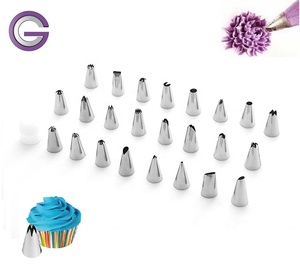 <span class=keywords><strong>Set</strong></span> <span class=keywords><strong>di</strong></span> 24 Punte Decorative in Acciaio Inox per Torte e <span class=keywords><strong>Pasticceria</strong></span> Disponibile - Product Image 4