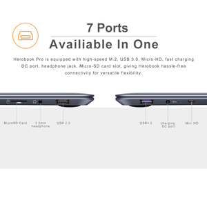 NUEVO <span class=keywords><strong>CHUWI</strong></span> HeroBook Pro, Portátil de 14.1 Pulgadas con Pantalla IPS 1920*1080, Procesador Intel N4000, DDR4 8GB, SSD de 256GB, Windows 10 - Product Image 6