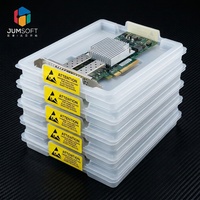 Tarjeta de red para servidor con cable de perfil alto Popular MCX4121A-XCAT Connect X-4 Lx EN 10GbE de doble puerto SFP28 PCIe 3.0 X16 en stock