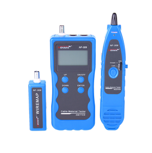 Kit de ferramenta de teste de polaridade contínua, rastreador de fios ethernet, testador de material de rastreador NF-309 - Product Image 2