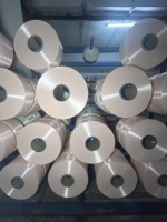Fil de nylon et de polyamide en stock important, Nylon 6 multifilament, Fil collé Nylon 66, DTY 840D, Nylon noir élastique