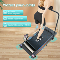 Mini tapis roulant de bureau électrique à moteur intelligent Tapis de marche pliant pour salle de sport à domicile avec fonctions intelligentes
