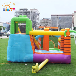 Château gonflable WINSUN, château gonflable commercial, trampoline gonflable, toboggan combiné pour location de fête - Product Image 4