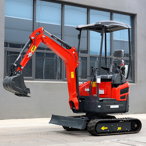 Envío Gratis, Mini Excavadora de 1.8 Toneladas con Certificación CE y EPA, Excavadoras Hidráulicas de 1, 2 y 3 Toneladas con Orugas y Cucharón - Product Image 5