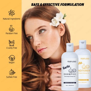 <span class=keywords><strong>Shampoo</strong></span> all'Aglio Fortificante con Estratti di Aglio e Balsamo per la Crescita dei <span class=keywords><strong>Capelli</strong></span>, Previene la <span class=keywords><strong>Caduta</strong></span> e Allevia il Prurito del Cuoio Capelluto - Product Image 5