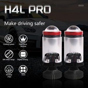 Sanvi Super Bright H4L PRO Wholesale Mini <b>H4</b> Bi Led Projector Lens Headlights Auto Lights Bulbs for Cars Plug and Play - Product Image 2