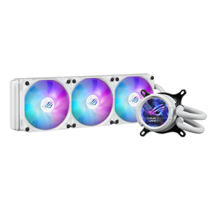 ลดราคาพิเศษ! ชุดระบายความร้อนด้วยน้ำ ROG STRIX LC III 360 ARGB สีขาว พร้อมหน้าจอ LCD IPS ขนาด 2.1 นิ้ว สำหรับคอมพิวเตอร์เกมมิ่ง ระบบระบายความร้อน AIO CPU - Product Image 3